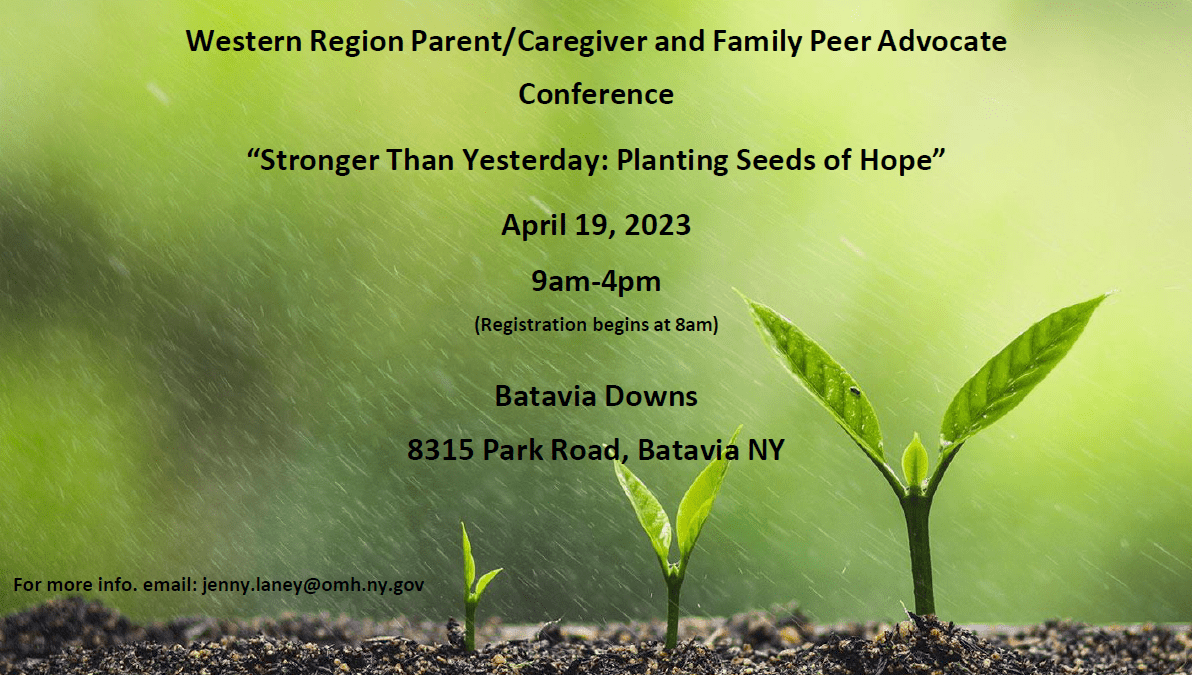 "Strong Than Yesterday: Planting Seeds of Hope" Conference
