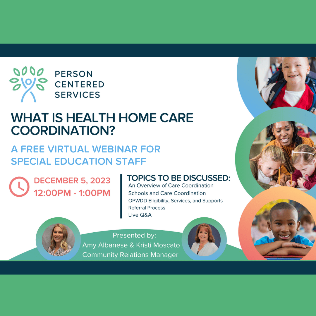 Free Virtual Webinar for Special Education Staff